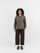 MITTAN Shirt 162DC in Dark Mugwort - MITTAN at Worthwhile - shop TOP