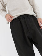 MITTAN Trousers 125 in Black Green - MITTAN at Worthwhile - shop PANT