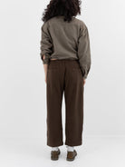 MITTAN Trousers 155 in Brown - MITTAN at Worthwhile - shop PANT