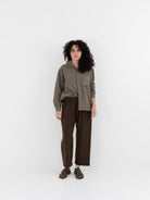 MITTAN Trousers 155 in Brown - MITTAN at Worthwhile - shop PANT