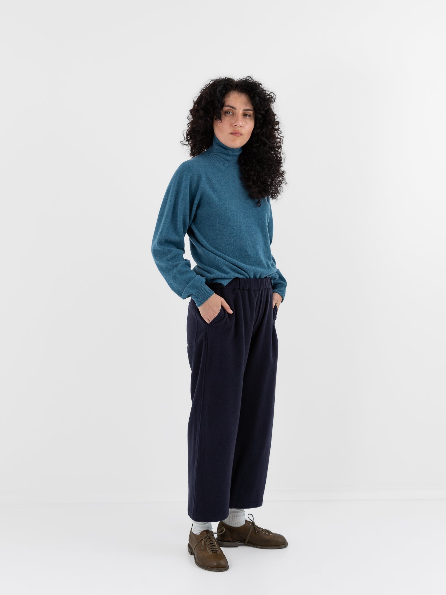 MITTAN Trousers 155 in Dark Blue - MITTAN at Worthwhile - shop PANT
