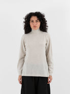 MITTAN Turtleneck Sweater 34 in Light Ash - MITTAN at Worthwhile - shop TOP
