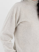 MITTAN Turtleneck Sweater 34 in Light Ash - MITTAN at Worthwhile - shop TOP