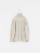 MITTAN Turtleneck Sweater 34 in Light Ash - MITTAN at Worthwhile - shop TOP