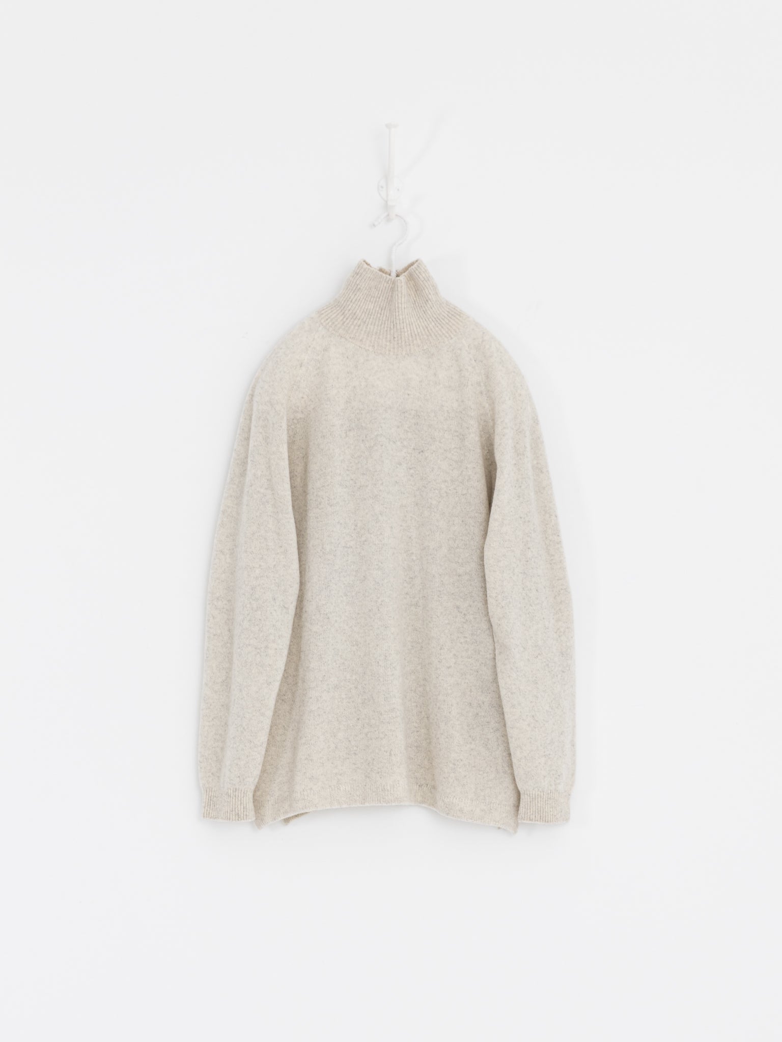 MITTAN Turtleneck Sweater 34 in Light Ash - MITTAN at Worthwhile - shop TOP