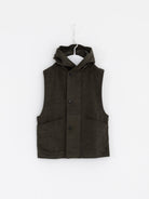 MITTAN Vest 05 in Ash Green - MITTAN at Worthwhile - shop VEST