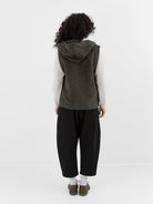 MITTAN Vest 05 in Ash Green - MITTAN at Worthwhile - shop VEST