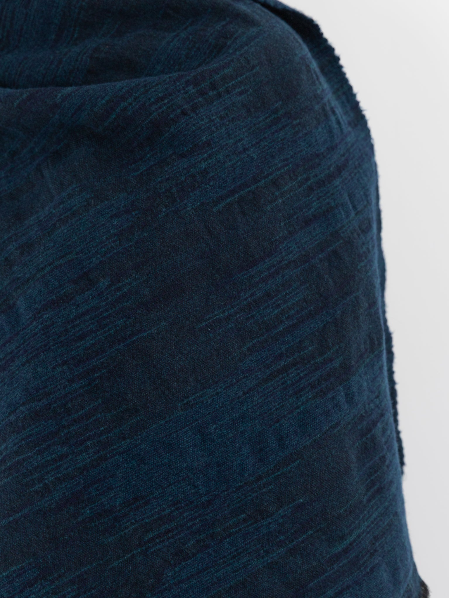 MITTAN Woven Scarf 71 in Dark Teal - MITTAN at Worthwhile - shop SCARF