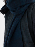 MITTAN Woven Scarf 71 in Dark Teal - MITTAN at Worthwhile - shop SCARF