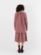 Nitto Rosie Shirt in Rust Stripe - NITTO at Worthwhile - shop TOP