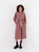 Nitto Caracoto Skirt in Rust Stripe - NITTO at Worthwhile - shop SKIRT