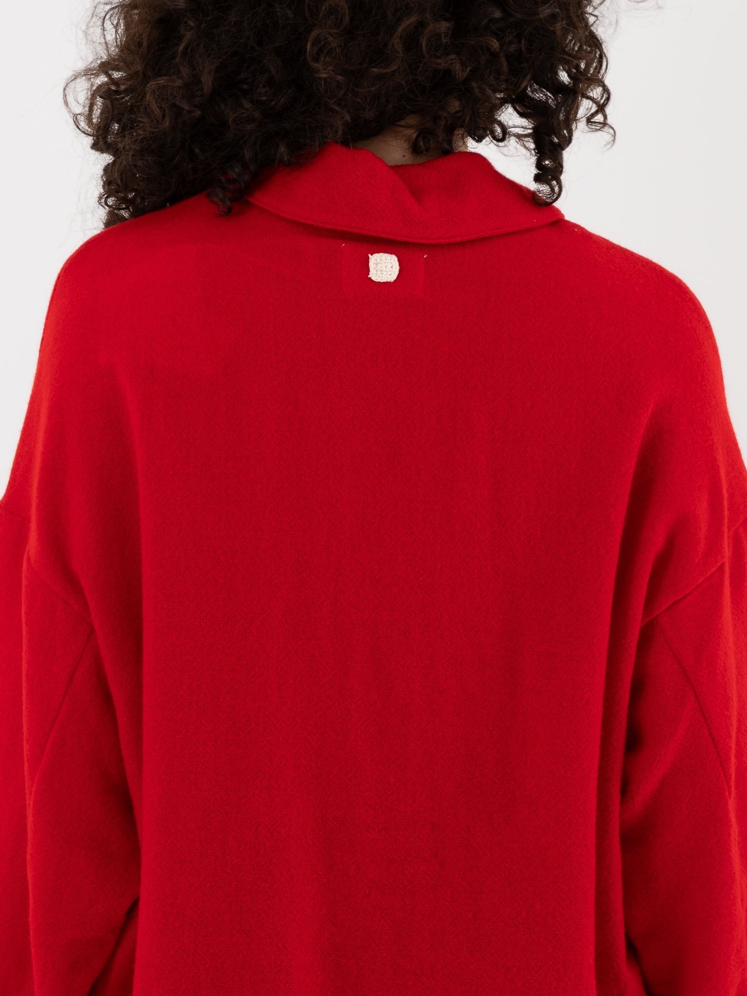 Nitto Claudia Shirt in Red - NITTO at Worthwhile - shop TOP