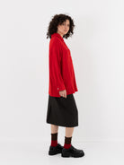 Nitto Claudia Shirt in Red - NITTO at Worthwhile - shop TOP