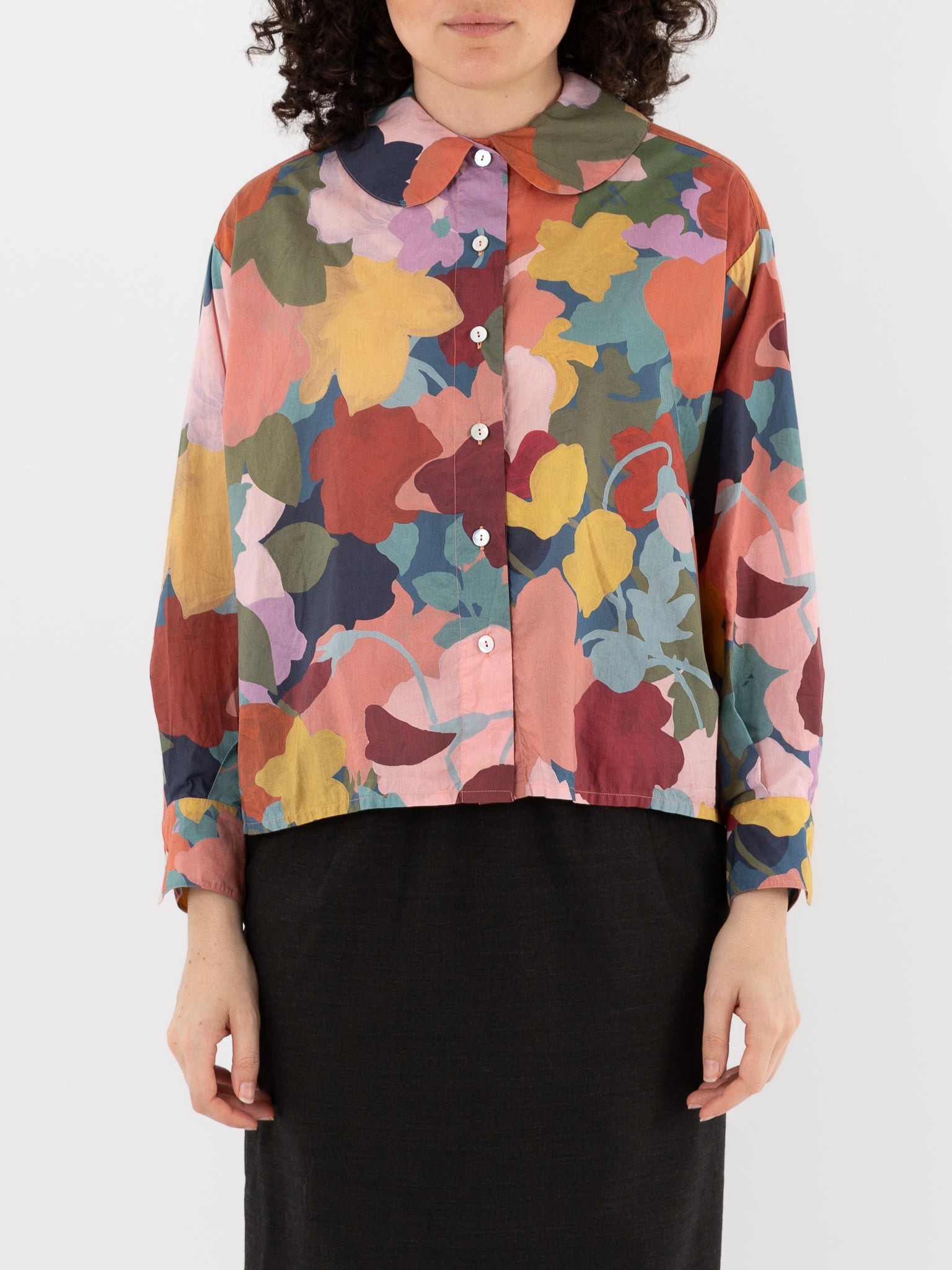 Nitto Sophia Shirt in Spring Garden - NITTO at Worthwhile - shop TOP