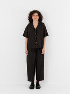 Nitto Rafa Shirt in Deep Brown - NITTO at Worthwhile - shop TOP