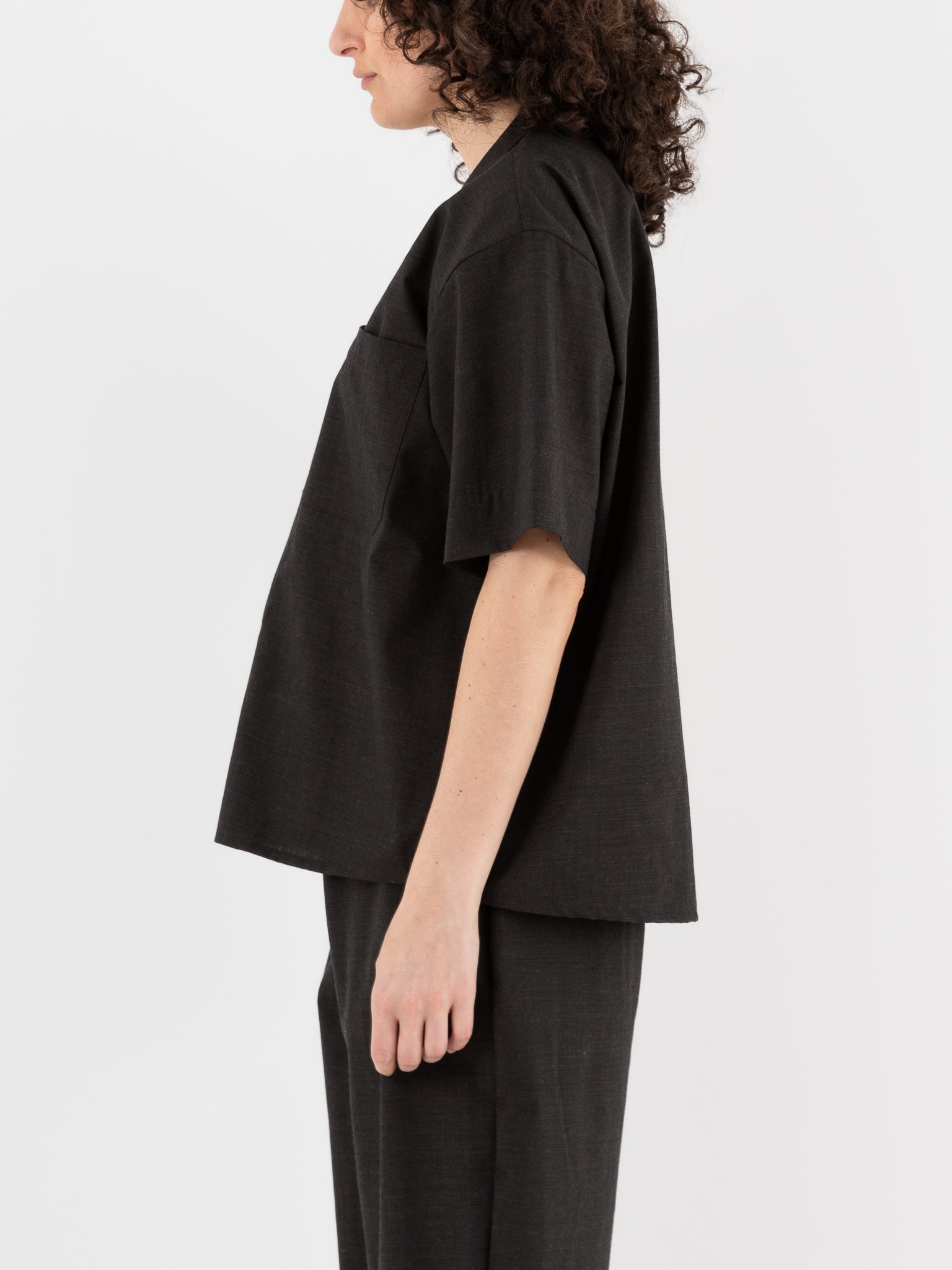 Nitto Rafa Shirt in Deep Brown - NITTO at Worthwhile - shop TOP