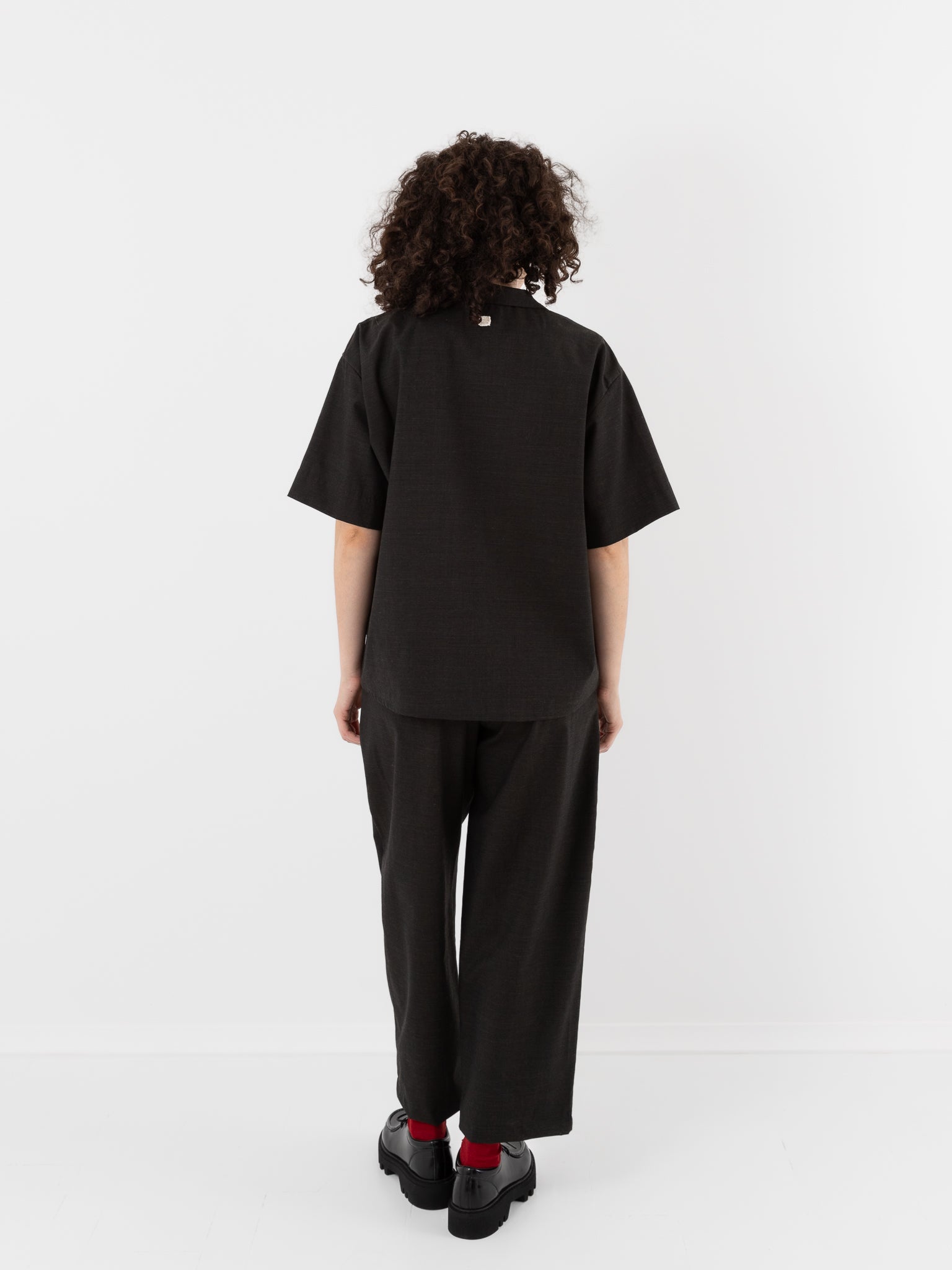 Nitto Rafa Shirt in Deep Brown - NITTO at Worthwhile - shop TOP
