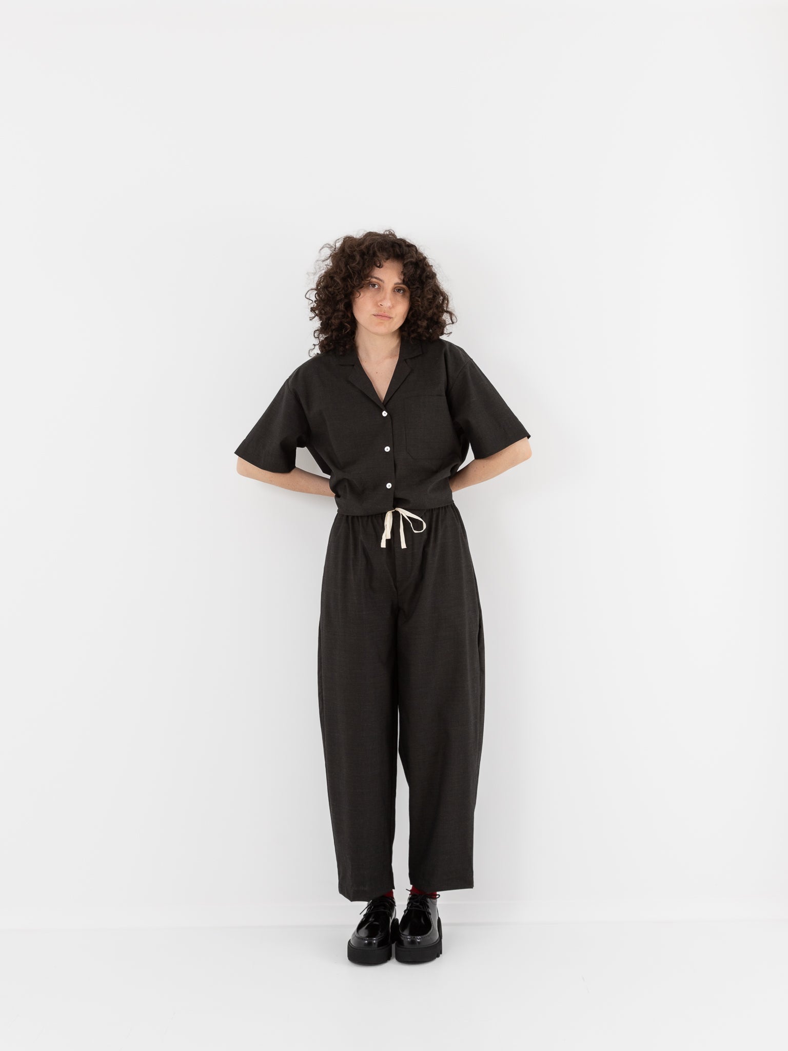 Nitto Quarto Pants in Deep Brown - NITTO at Worthwhile - shop PANT