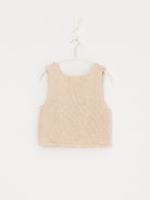 Nitto Guache Vest in Off White - NITTO at Worthwhile - shop VEST