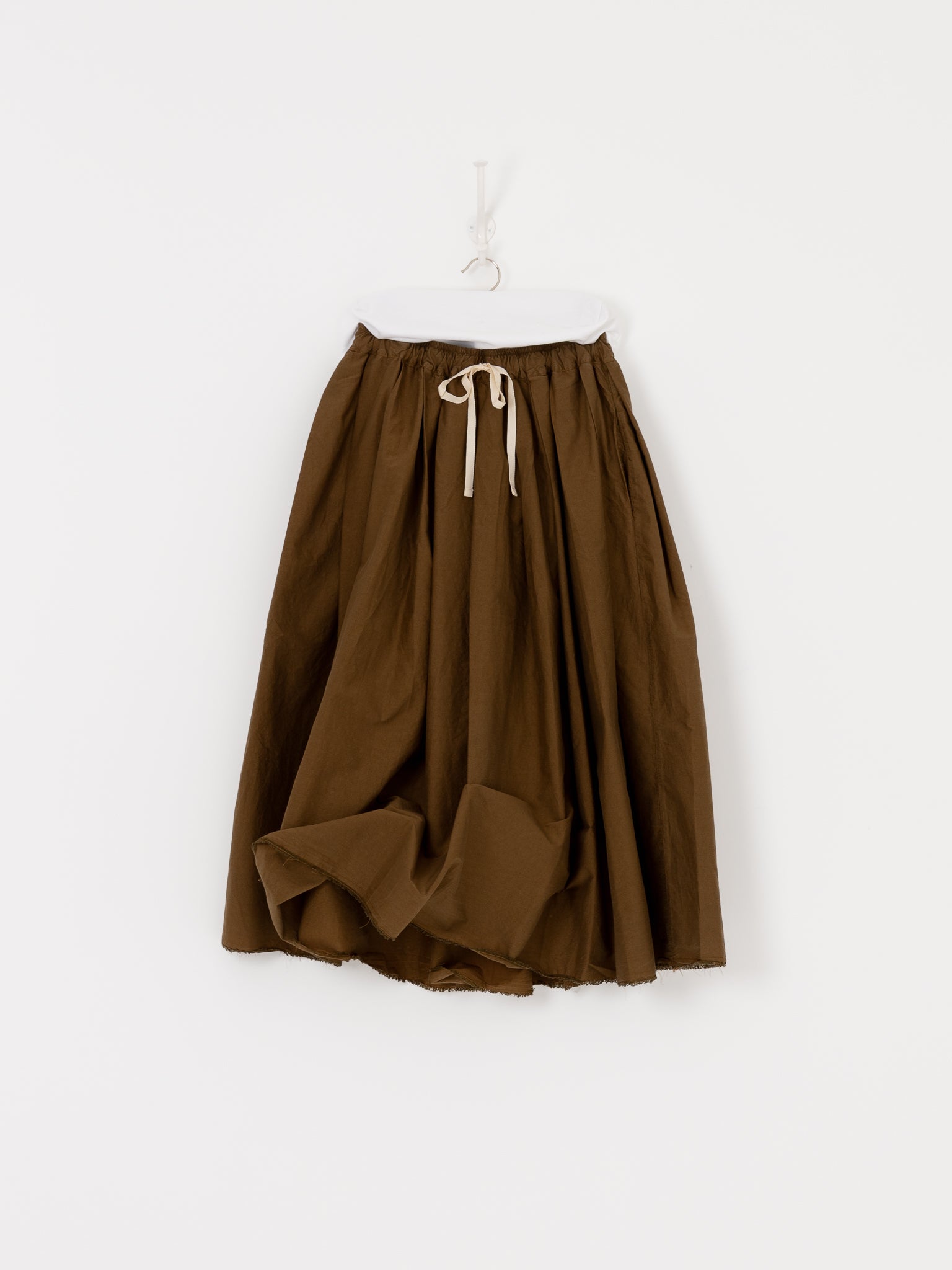 Nitto Gelsa Skirt in Bronzo - NITTO at Worthwhile - shop SKIRT