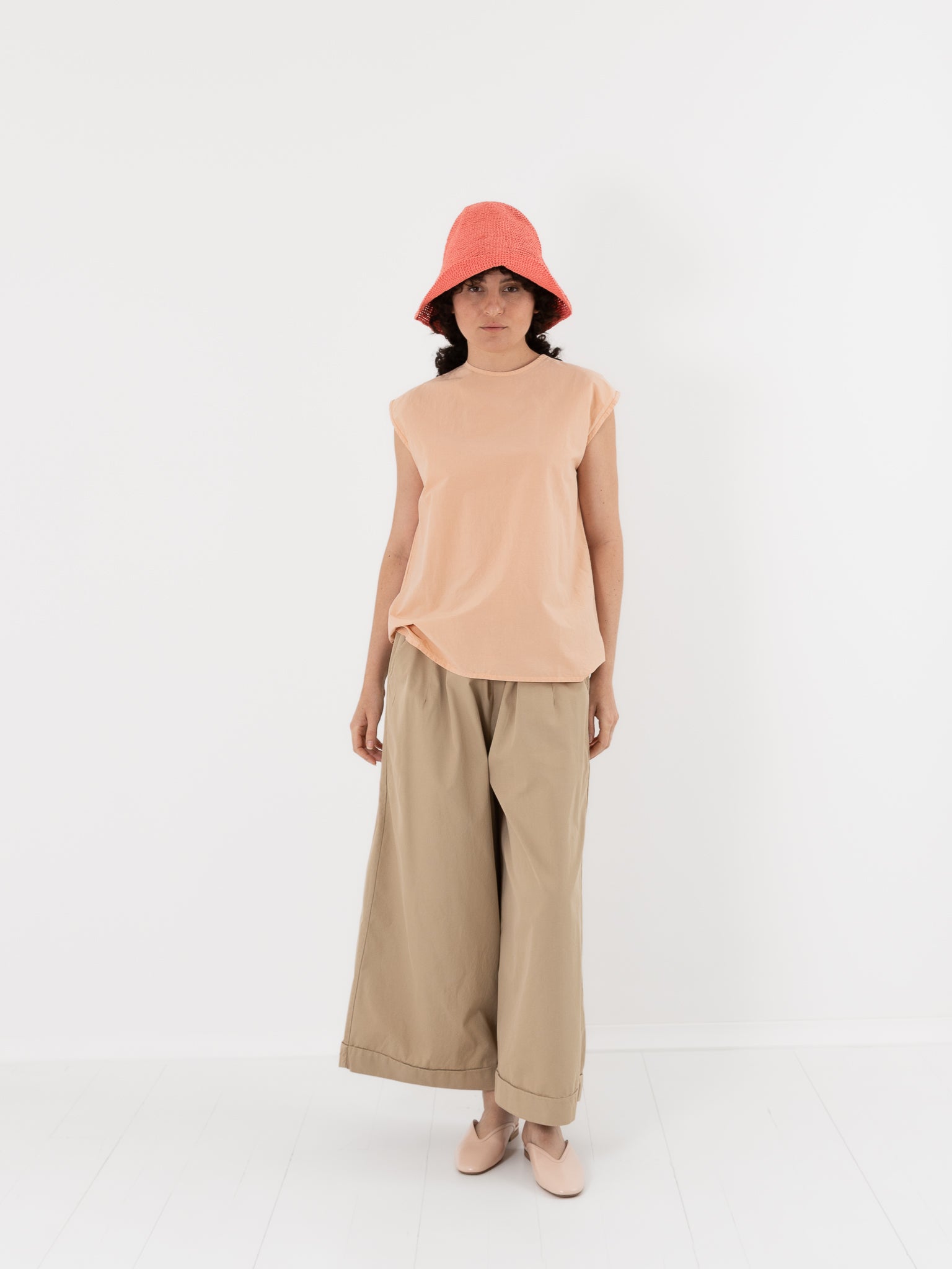 Nitto Bud Top in Nude - NITTO at Worthwhile - shop TOP