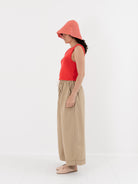 Nitto Cama Palazzo Pant in Sabbia - NITTO at Worthwhile - shop PANT