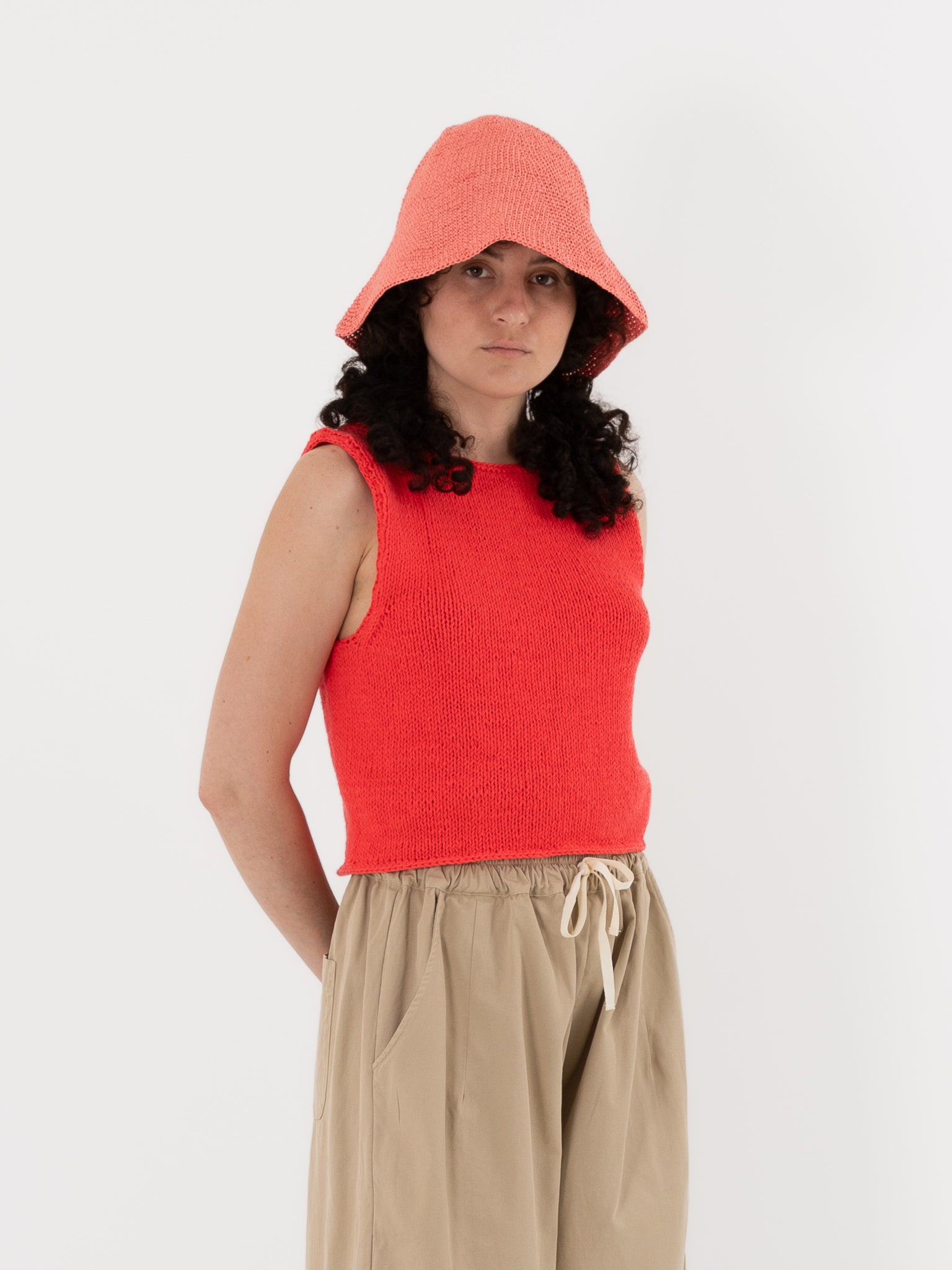 Nitto Guache Vest in Anguria - NITTO at Worthwhile - shop VEST
