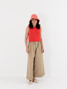 Nitto Cama Palazzo Pant in Sabbia - NITTO at Worthwhile - shop PANT