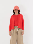Nitto Paleta Cardigan in Anguria - NITTO at Worthwhile - shop CARDIGAN