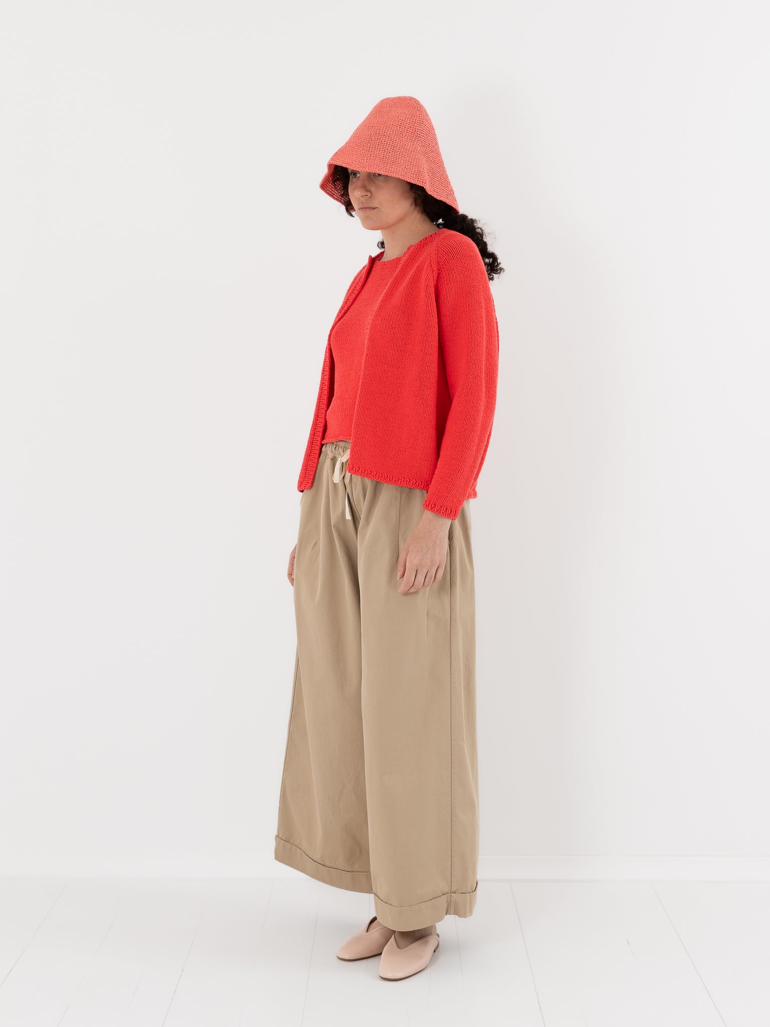 Nitto Paleta Cardigan in Anguria - NITTO at Worthwhile - shop CARDIGAN
