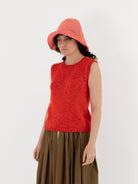 Nitto Pincel Vest in Coral - NITTO at Worthwhile - shop VEST
