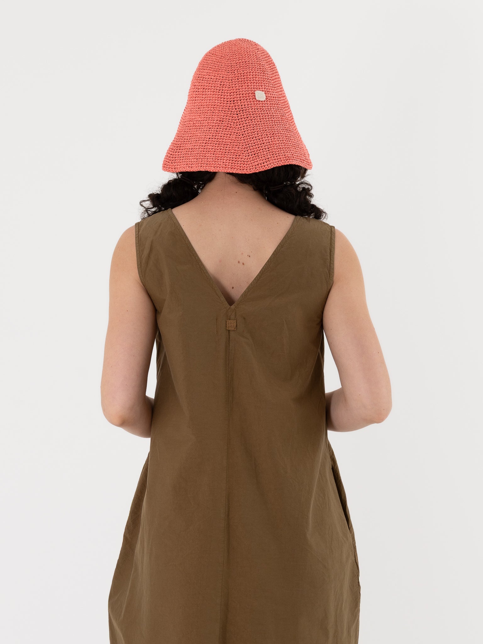 Nitto Flo Dress in Bronzo - NITTO at Worthwhile - shop DRESS