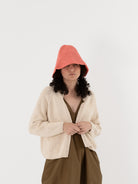 Nitto Paleta Cardigan in Off White - NITTO at Worthwhile - shop CARDIGAN