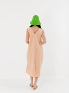 Nitto Flo Dress in Nude - NITTO at Worthwhile - shop DRESS