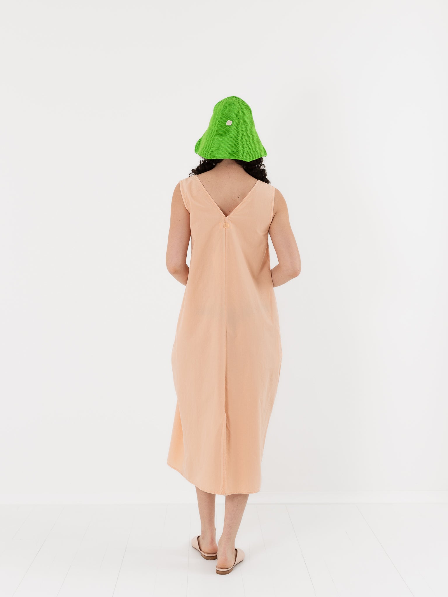 Nitto Flo Dress in Nude - NITTO at Worthwhile - shop DRESS