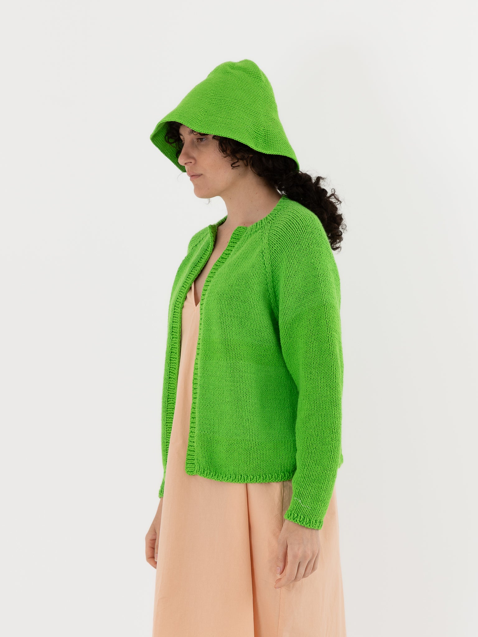 Nitto Paleta Cardigan in Buccia - NITTO at Worthwhile - shop CARDIGAN