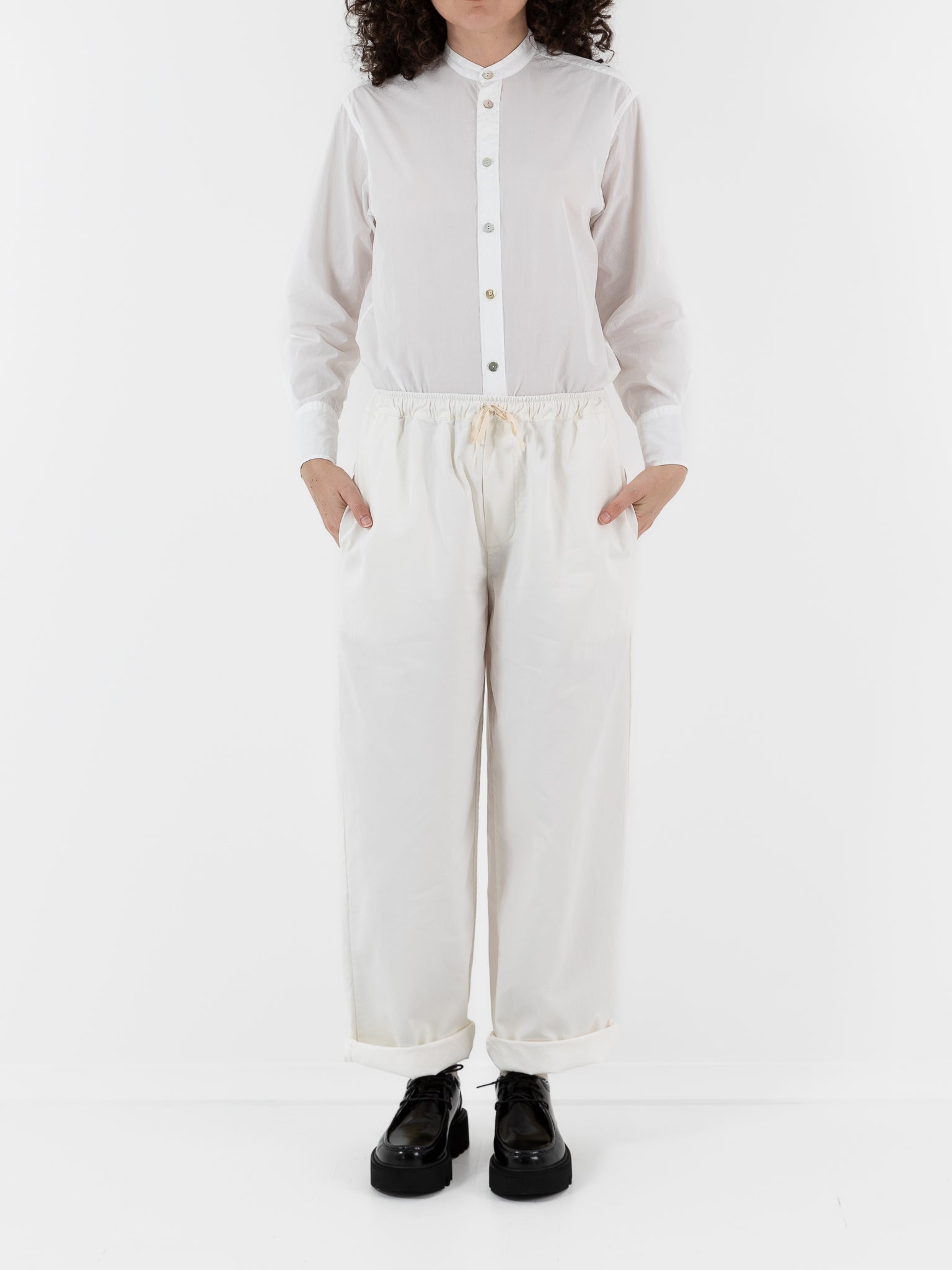 Nitto Quarto Pants in Off White - NITTO at Worthwhile - shop PANT