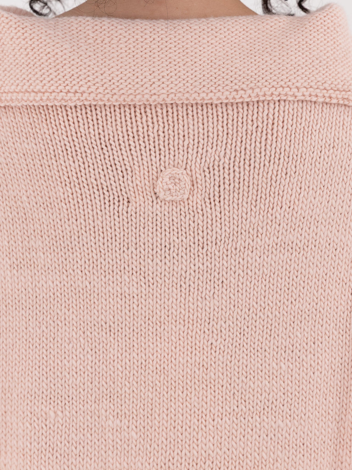 Nitto Aviator Sweater in Baby Pink - NITTO at Worthwhile - shop SWEATER