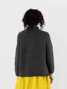 Nitto Cafe Da Manha Sweater in Anthracite Grey - NITTO at Worthwhile - shop SWEATER
