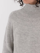 Nitto Cafe Da Manha Sweater in Light Grey - NITTO at Worthwhile - shop SWEATER