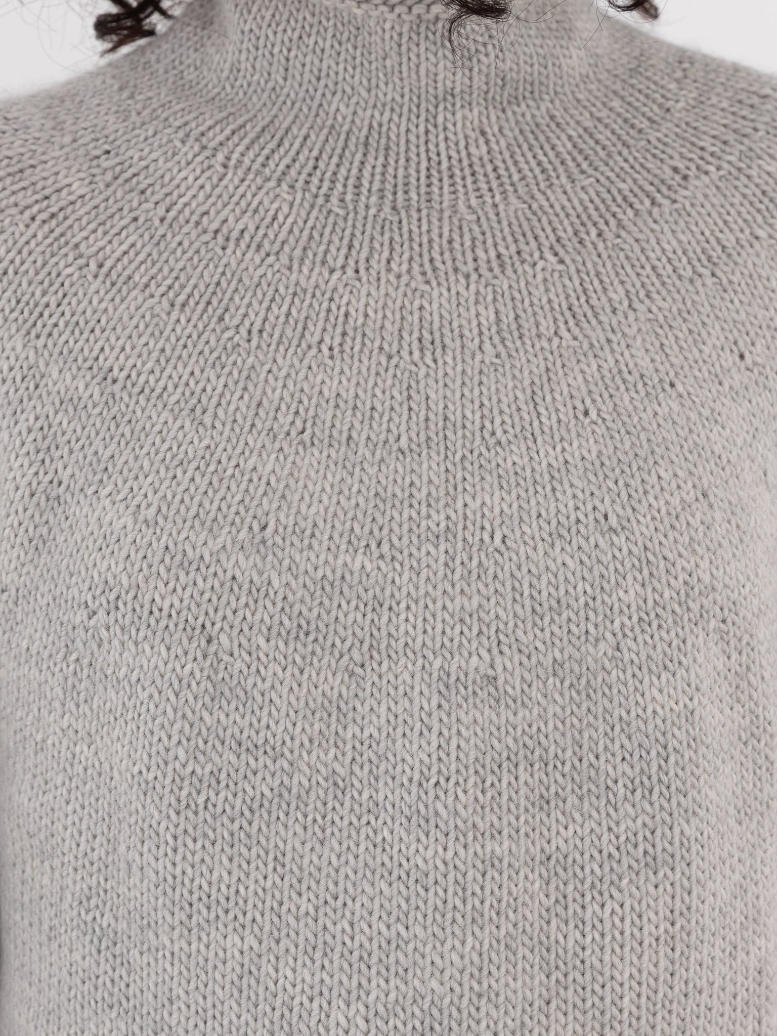 Nitto Cafe Da Manha Sweater in Light Grey - NITTO at Worthwhile - shop SWEATER