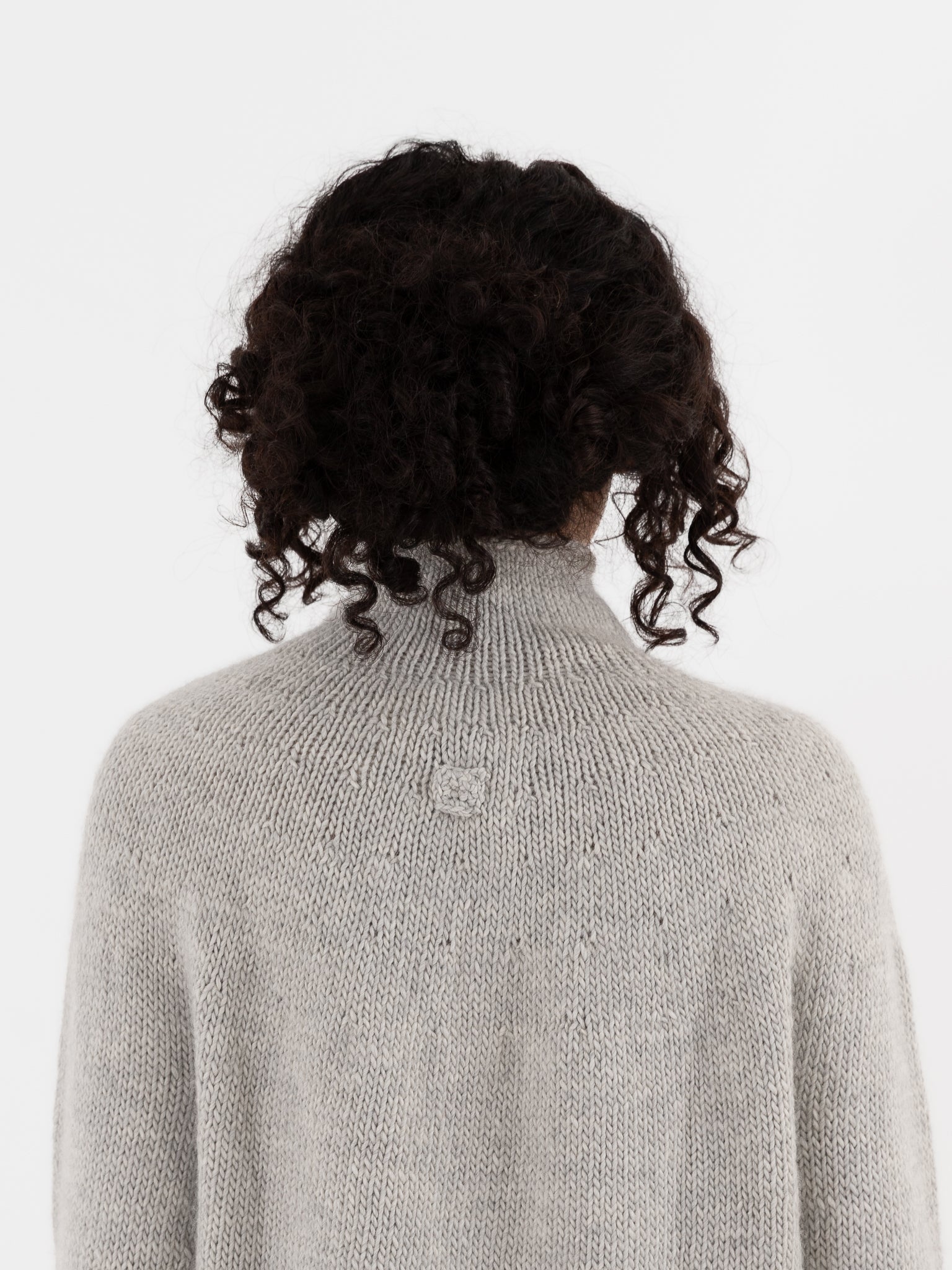 Nitto Cafe Da Manha Sweater in Light Grey - NITTO at Worthwhile - shop SWEATER