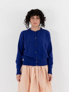 Nitto Clelia Cardigan in Indaco - NITTO at Worthwhile - shop CARDIGAN
