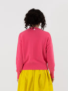Nitto Clelia Cardigan in Rose - NITTO at Worthwhile - shop CARDIGAN