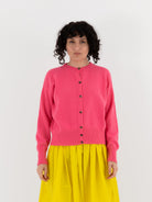 Nitto Clelia Cardigan in Rose - NITTO at Worthwhile - shop CARDIGAN
