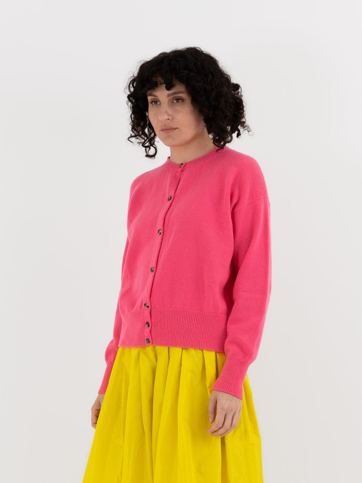 Nitto Clelia Cardigan in Rose - NITTO at Worthwhile - shop CARDIGAN
