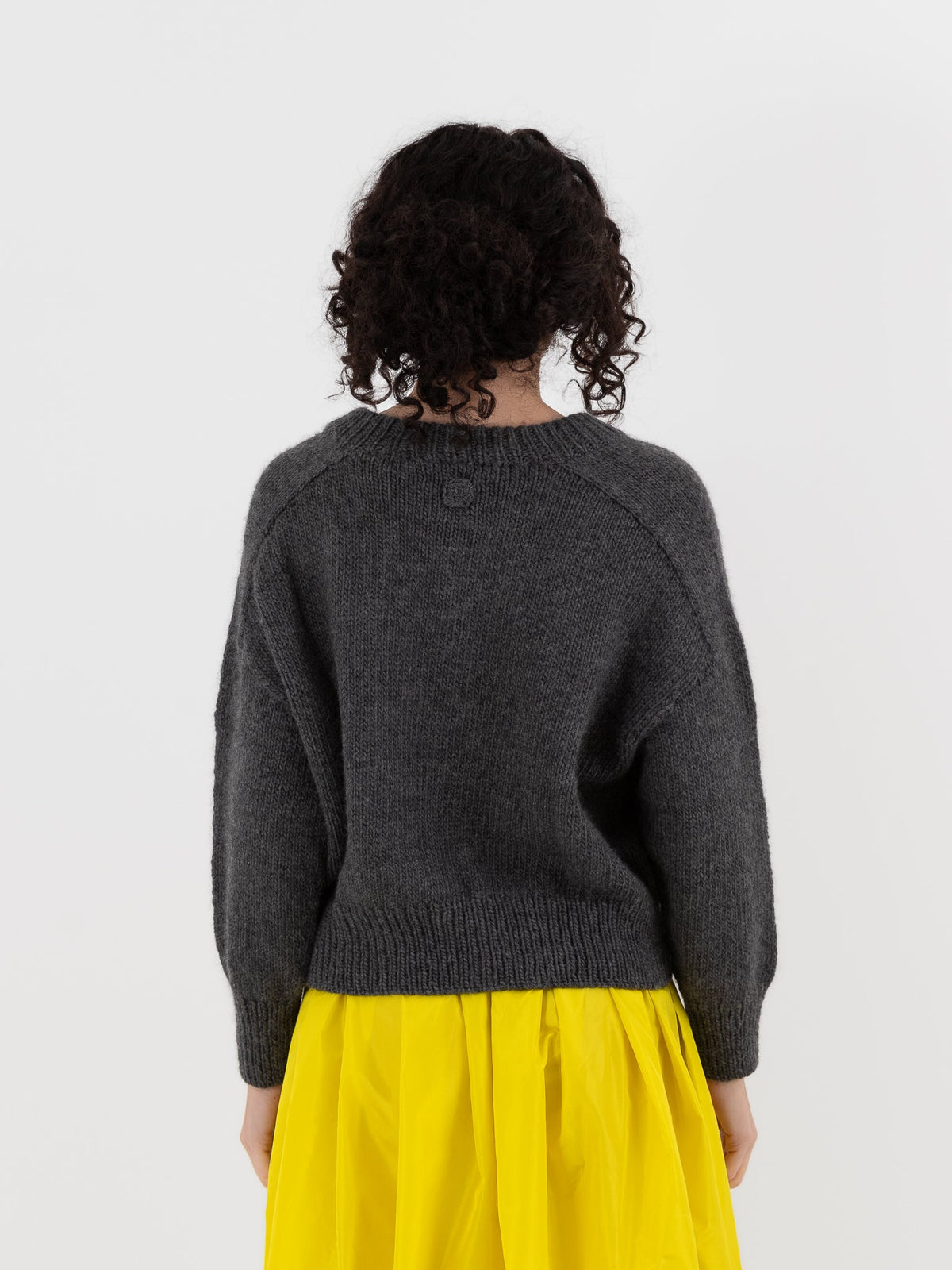 Nitto Donna Sweater in Anthracite Grey - NITTO at Worthwhile - shop SWEATER