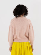 Nitto Donna Sweater in Baby Pink - NITTO at Worthwhile - shop SWEATER