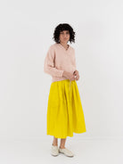 Nitto Donna Sweater in Baby Pink - NITTO at Worthwhile - shop SWEATER