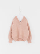 Nitto Donna Sweater in Baby Pink - NITTO at Worthwhile - shop SWEATER